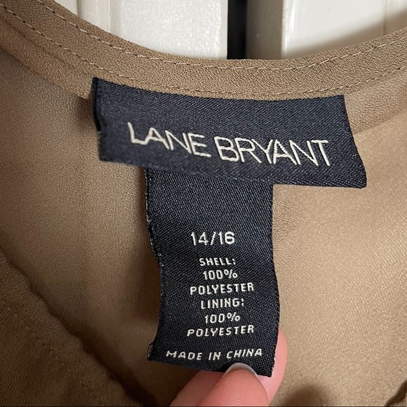 Lane Bryant Sheer Blouse Chic Size 14/16 - Picture 3 of 7